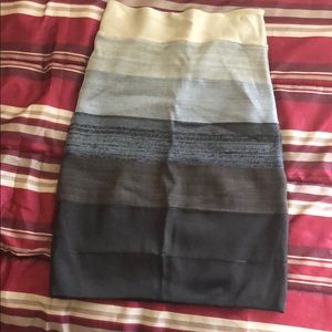 Neutral Toned Mini Skirt (Gently worn)